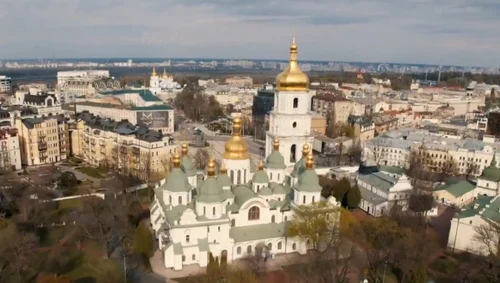 Volodimir Zelenski mesaj de Paste din catedrala din Kiev (7) jpg