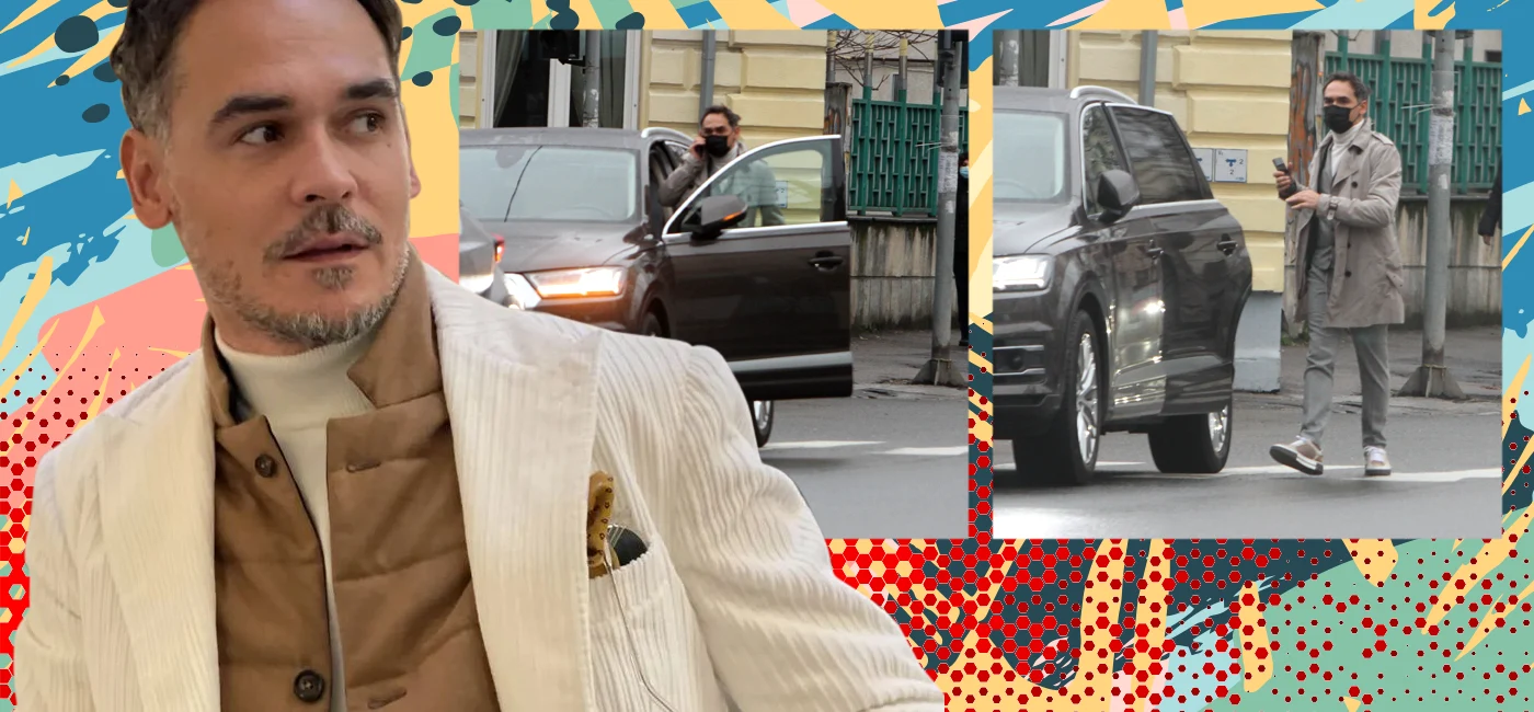 Răzvan Simion, surprins de Click!