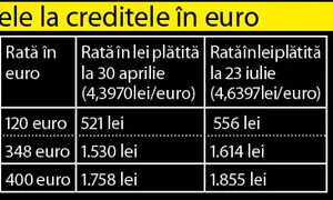 Uite cu cât cresc ratele la creditele în euro jpeg