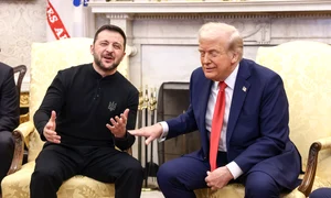 Întâlnirea dintre Donald Trump și Volodimir Zelenski. FOTO EPA-EFE