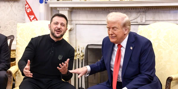 Întâlnirea dintre Donald Trump și Volodimir Zelenski. FOTO EPA-EFE