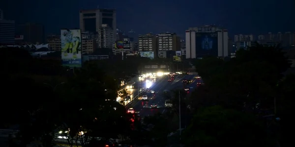 Venezuela in bezna FOTO AFP