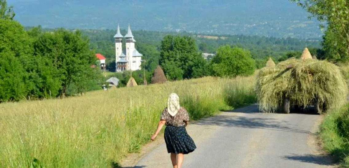 Intrarea în Breb. FOTO