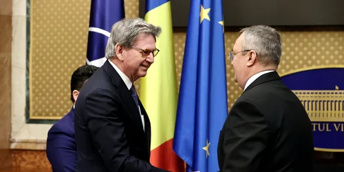 Întrevederea premierului Nicolae-Ionel Ciucă cu o delegație a FMI FOTO: Adevărul