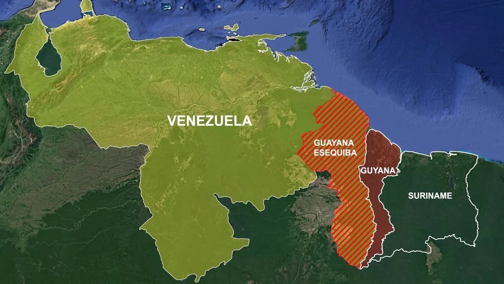 Armata Guyanei pierde contactul cu un elicopter în teritoriul disputat cu Venezuela