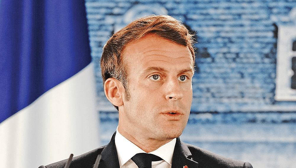 Emmanuel Macron: Aderarea Ucrainei la NATO ar fi percepută de Rusia ca o confruntare