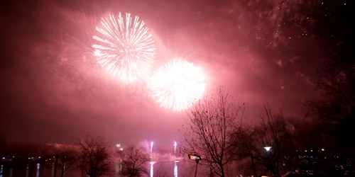 revelion in parcul ior din Bucureşti 2022. foto Inquam Photos / George Calin