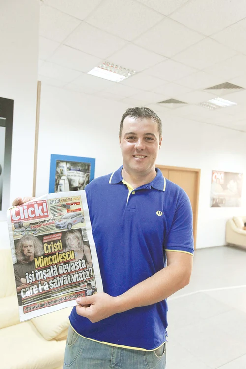 
    Ziarul Click! i-a adus lui Florentin Vancea un premiu de 300 de leiFotografii: ROBERTO SĂLCEANU   