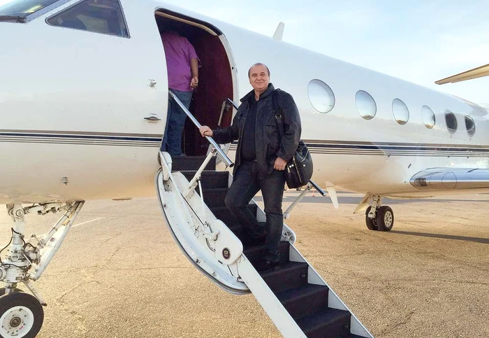 Nick Rădoi a chefuit şi într-un avion privatFoto: Arhivă Personală