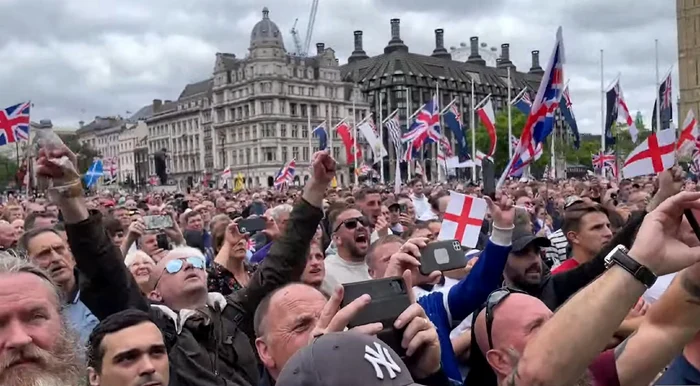 Ample proteste în Londra înaintea finalei Ligii Campionilor Foto Captură YouTube