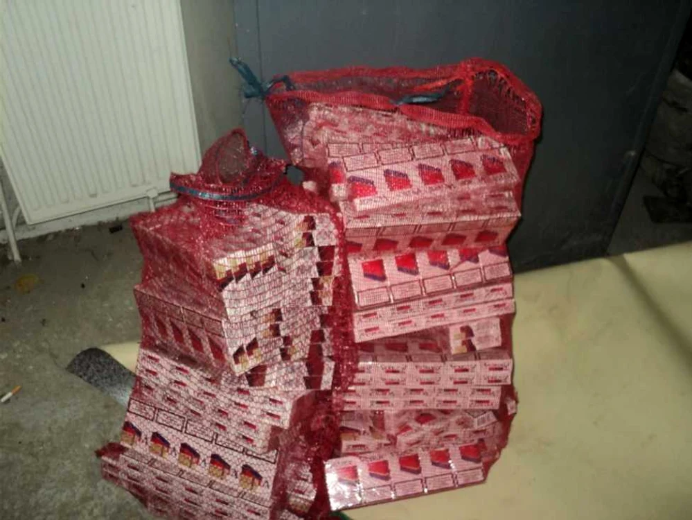 Ţigări de contrabandă la Siret
