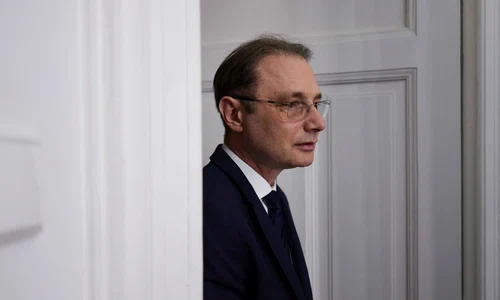 Întâlnirea prim-ministrului desemnat, Luca Niculescu, cu reprezentantii USR, în București, 12 octombrie 2026