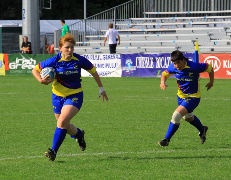 România (m) şi Moldova (f) au câştigat etapa bucureşteană a CE de rugby în 7