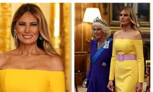 Melania Trump și Camilla la cina de stat GettyImages  jpg
