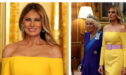 Melania Trump și Camilla la cina de stat GettyImages  jpg