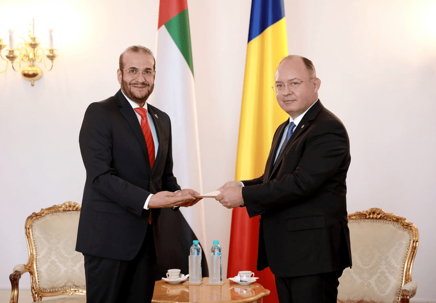 Ministrul Bogdan Aurescu l-a primit pe ambasadorul agreat al Emiratelor Arabe Unite la Bucureşti