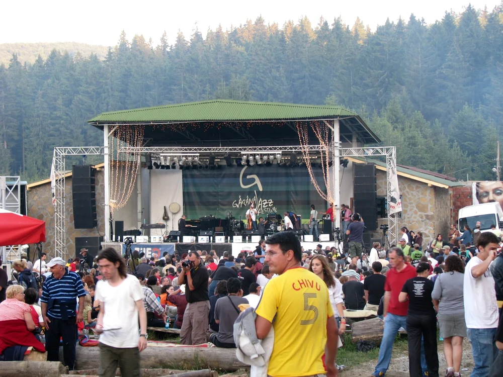 Poiana Lupului, locul
din Munţii Semenic unde se ţine în fiecare an Festivalul de Jazz de la Gărâna.
FOTO: Adrian Munteanu