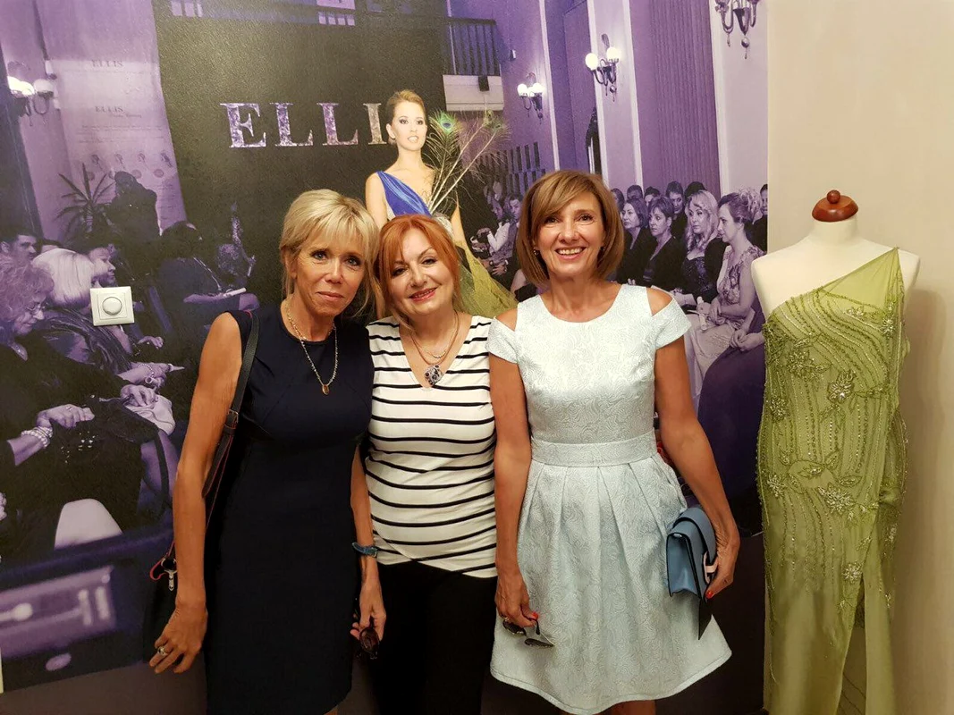 Brigitte Macron, Eli Laslean și Carmen Iohannis Sursa Instagram