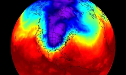Vortexul polar aduce primele zăpezi în Europa jpeg