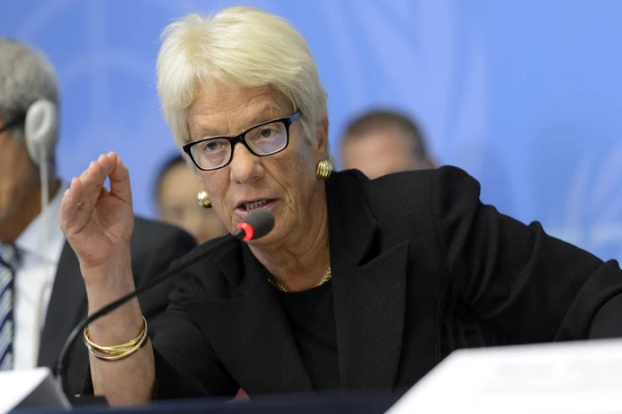 Carla del Ponte Foto: EPA