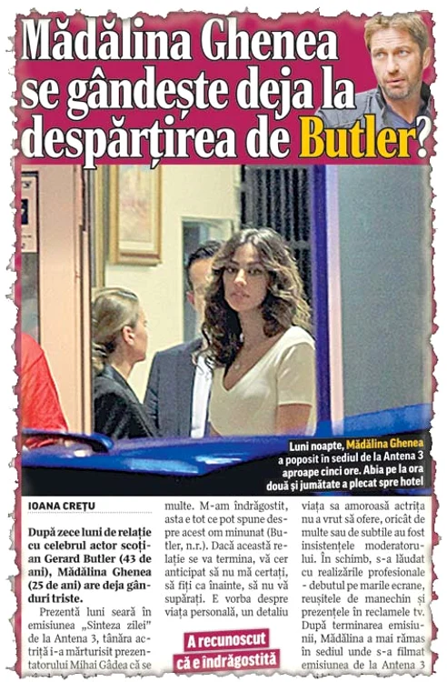 Mădălina Ghenea, 25 de ani, îşi  “omoară” timpul prin magazine,  ca orice femeie în depresie