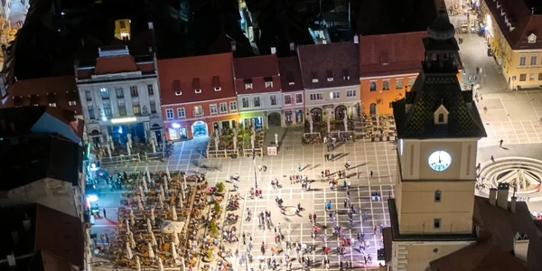 Brasovul în noaptea de Înviere FOTO Allen Coliban