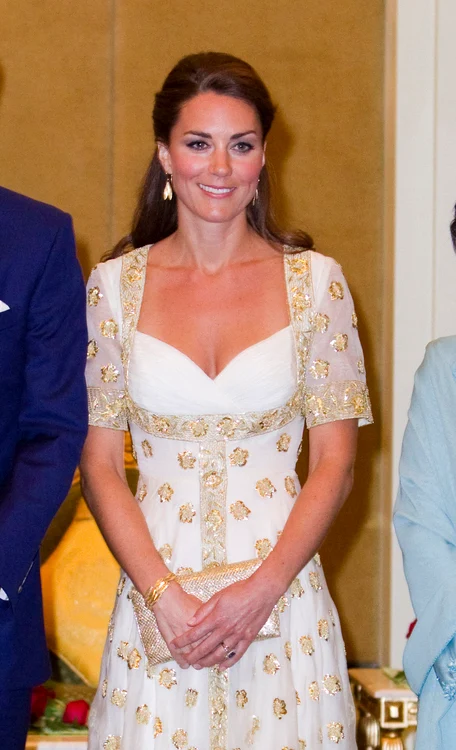 Kate Middleton, în aceeași rochie Alexander McQueen, în 2012