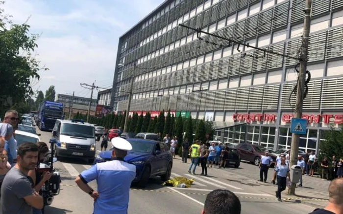 cluj accident jaguar