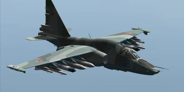 Avion de luptă Sukhoi Su-25 FOTO airsoc.com