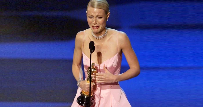 Gweneth Paltrow, pe scena Oscarurilor în 1999