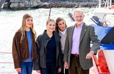 Regele Felipe, Regina Letizia, Prințesa Moștenitoare Leonor, Infanta Sofia, profimedia 1146361469 jpg