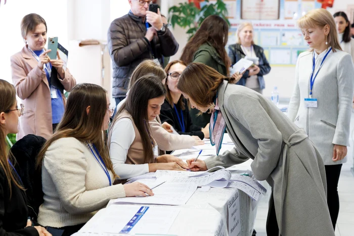 Maia Sandu a votat la alegerile locale