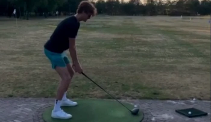 Sinner, la golf