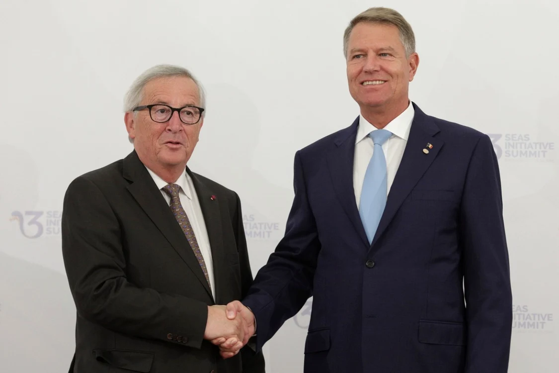 Klaus Iohannis și fostul șef al Comisiei Europene FOTO Arhivă Adevărul 
