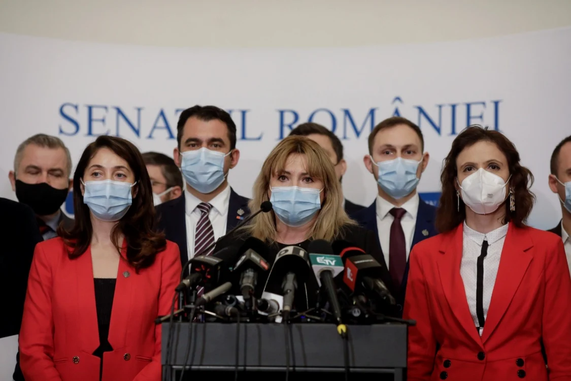 Anca Dragu speră să revină pe funcţia de preşedintă a Senatului FOTO Inquam Photos / George Calin