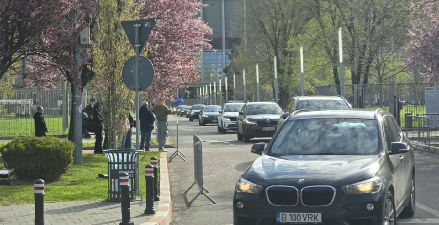 Plecarea cortegiului  Foto/GSP