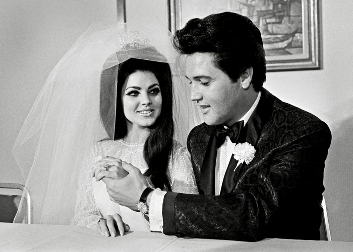 Elvis şi Priscilla au avut o relaţie cu suişuri şi coborâşuri (Foto: Profimedia).