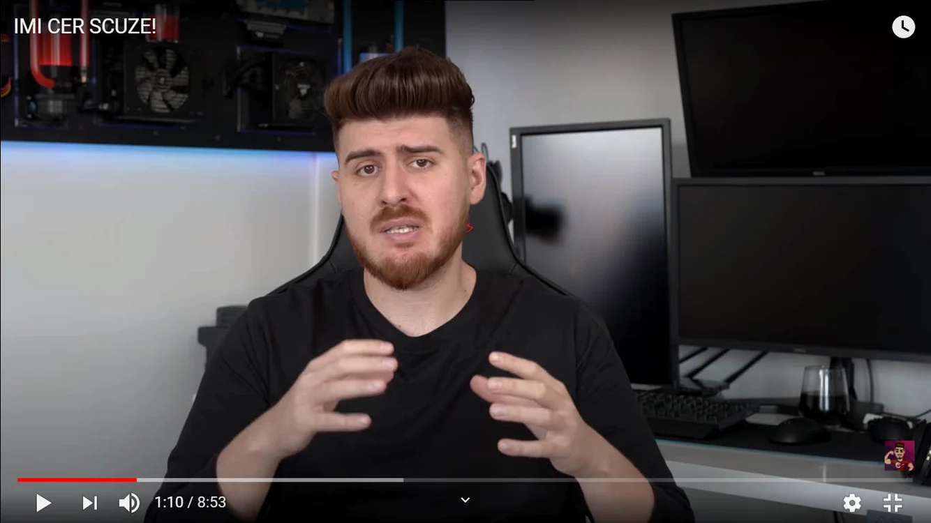 
    Vloggerul Alexandru Bălan, cunoscut în mediul online drept Colo, este vizat într-o anchetă a poliției din cauza unor afirmații scandaloase pe care le-a făcut despre fete minoreSursa foto: Youtube, captură video  