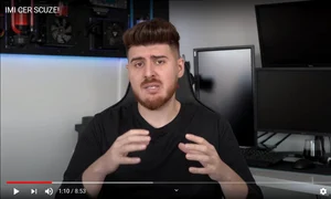 Vloggerul Alexandru Bălan și a cerut scuze într o altă postare pe Youtube  Discursul său a fost incoerent și agramat jpeg