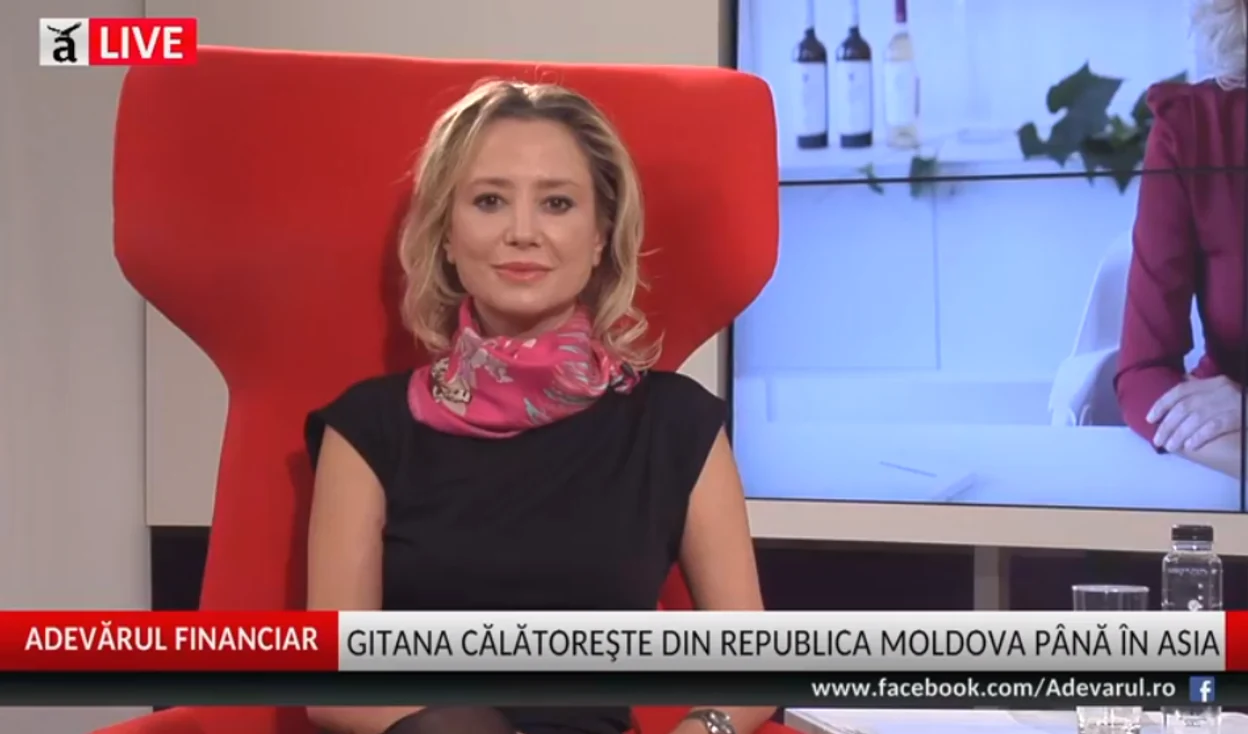 Gitana călătorește din Republica Moldova până în Asia