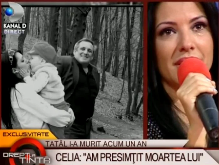 
    Celia avea o relaţie specială cu tatăl ei  