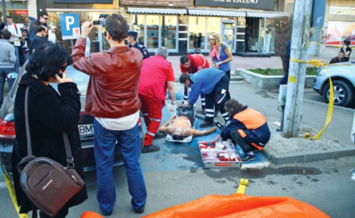 Uciderea lui Mararu, din Piatra Neamţ. Foto: Arhiva Adevărul