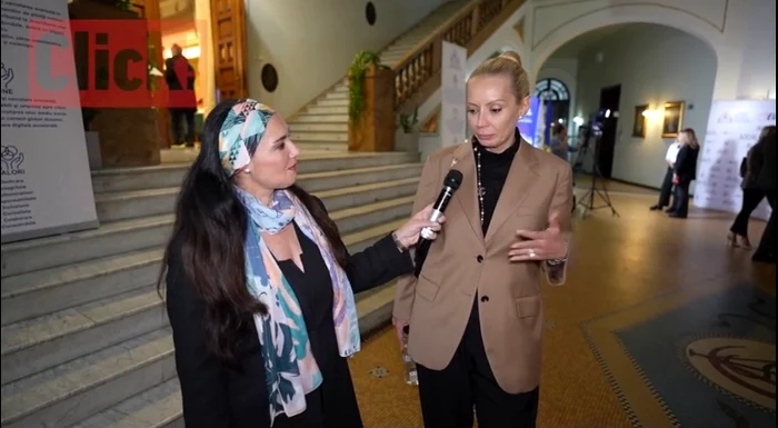 Daciana Sârbu, la evenimentul Laurei Cosoi foto: Click!