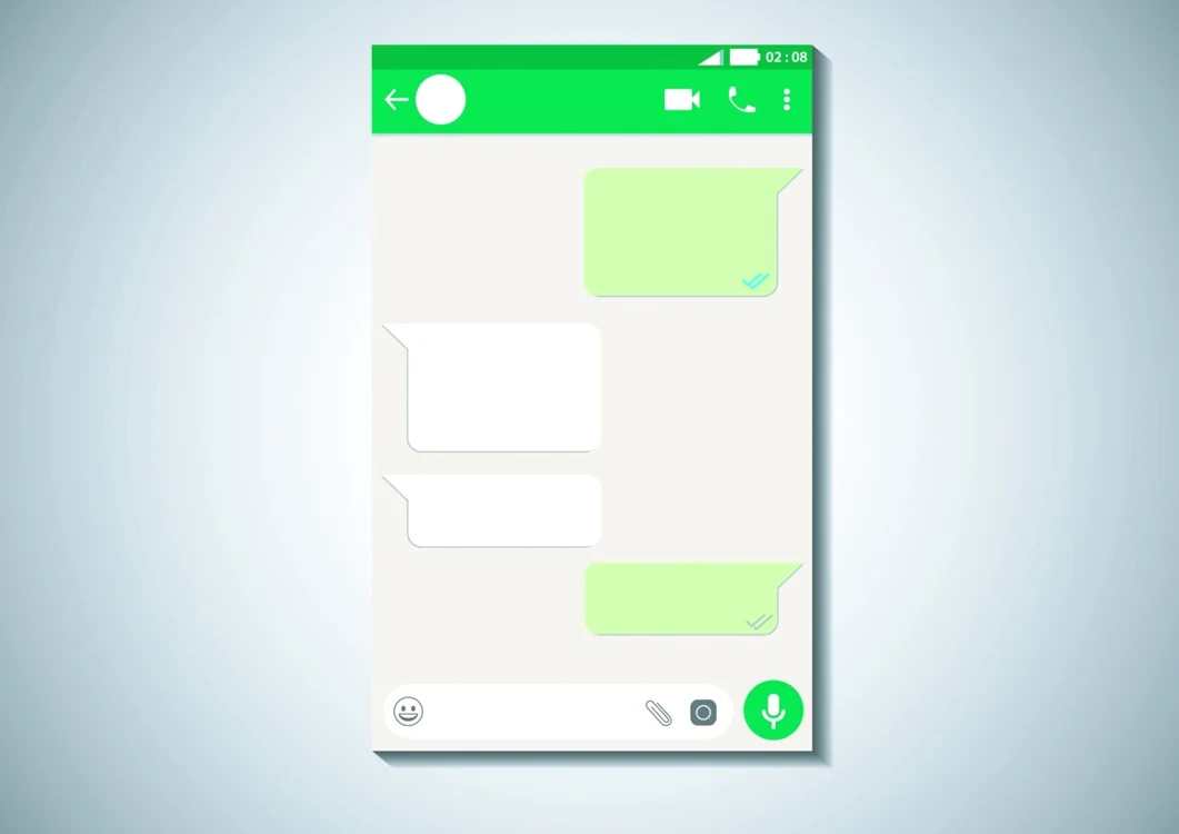 WhatsApp Disappearing messages.
