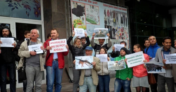 protest vanatori foto doina grecu