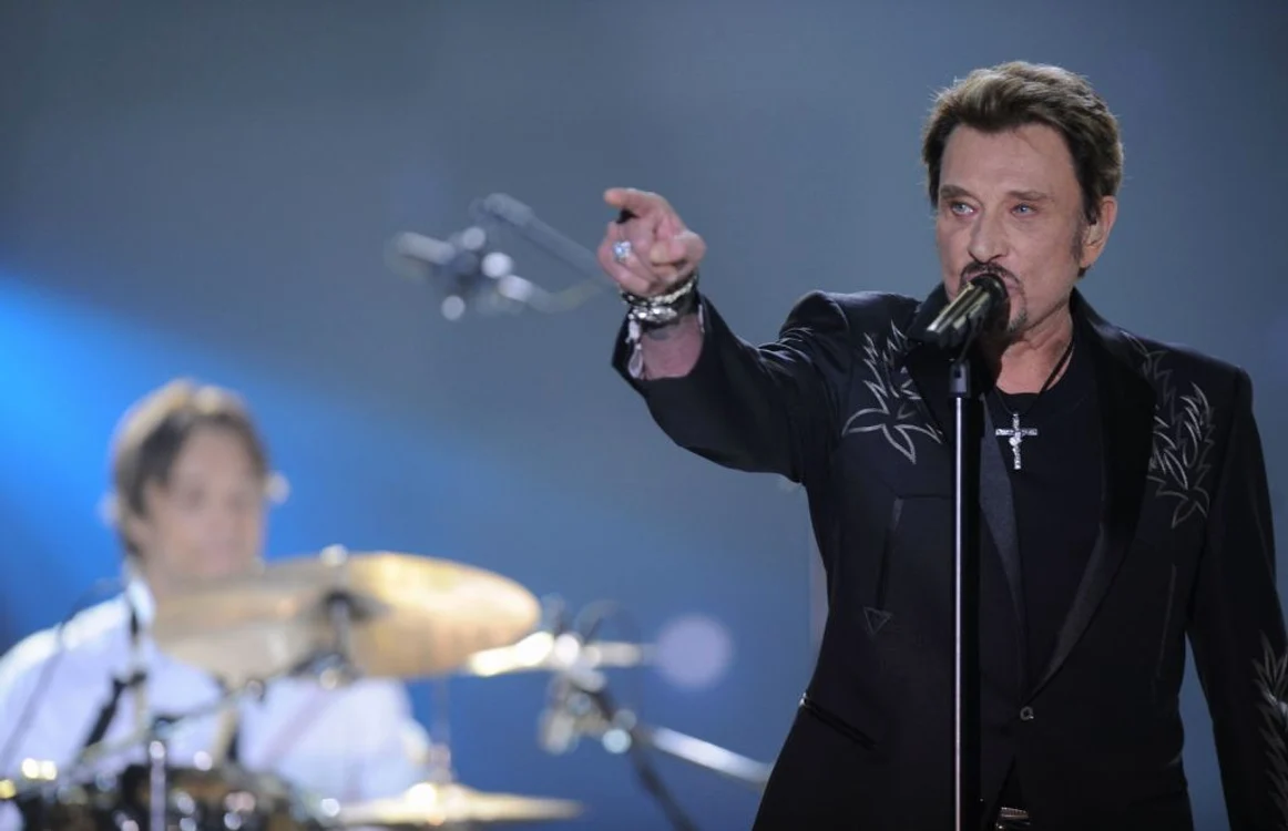 Johnny Hallyday a vândut peste 100 de milioane de discuri în cei peste 50 de ani de carieră FOTO Guliver/Getty Images