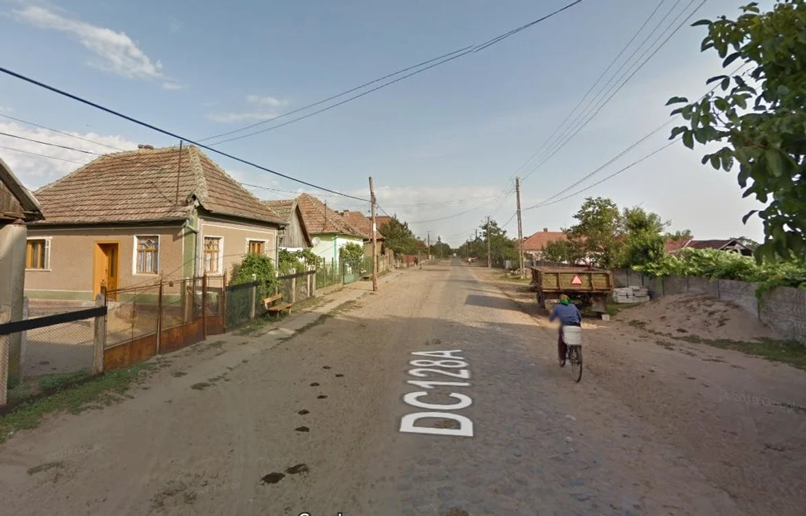 Scărișoara Nouă, satul înființat de moți în județul Satu Mare FOTO captură Google Maps