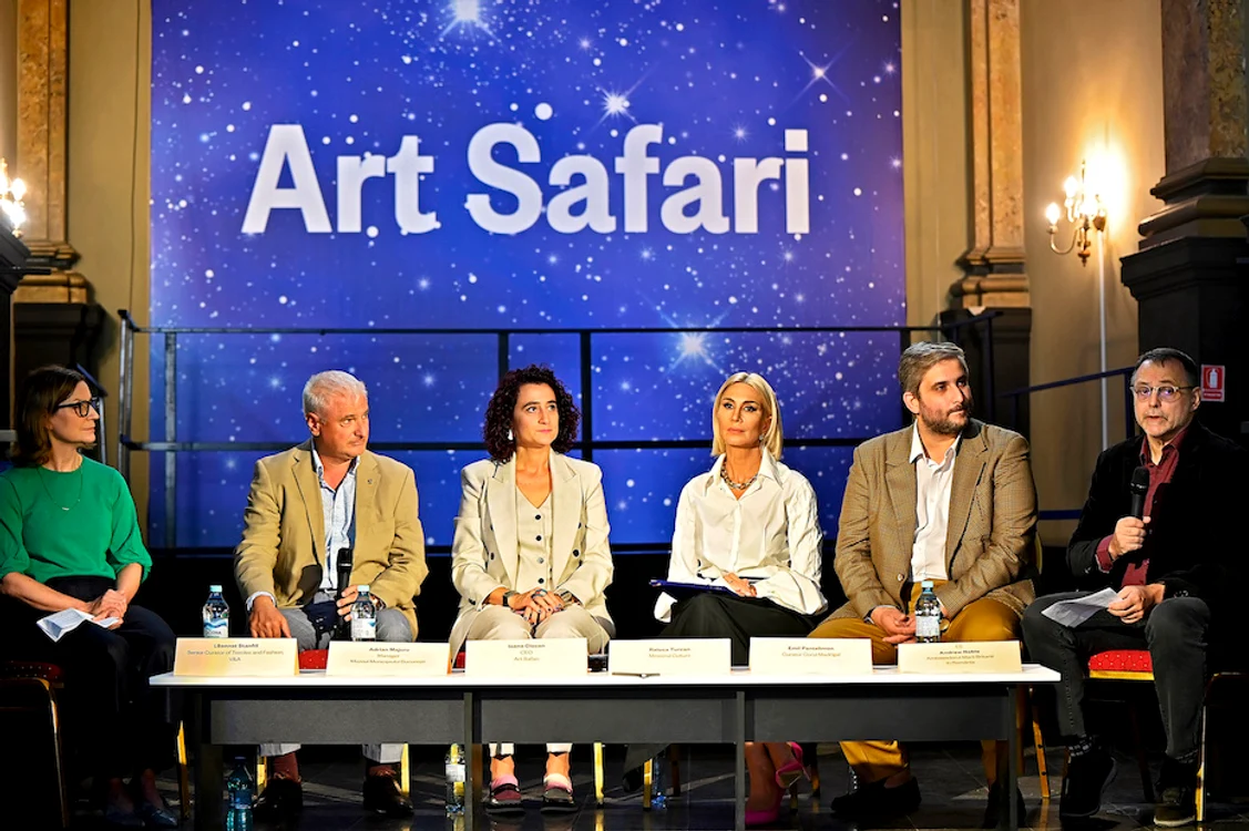 Conferință de presă deschidere Art Safari Stars Edition JPG