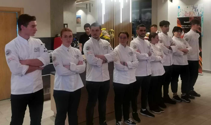 Bucătarii se pregătesc pentru olimpiadă FOTO Ștefan Both