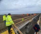 Lucrări la A0 - Autostrada Bucureștiului FOTO Facebook / Irinel Ionel Scriosteanu